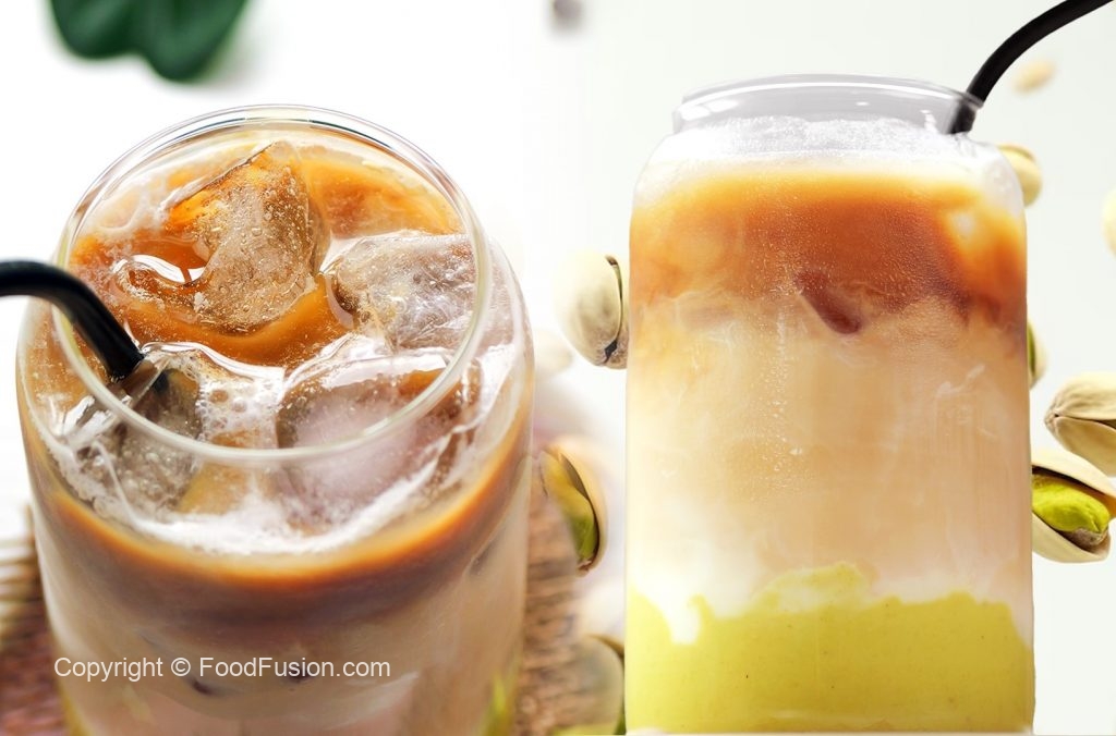 Iced Pistachio Latte – Food Fusion